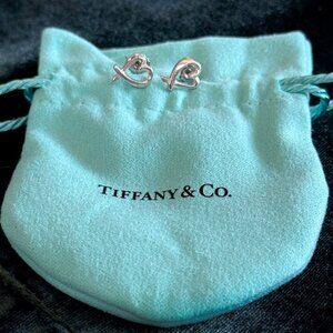 Tiffany & Co Paloma Picasso Loving Heart Earrings